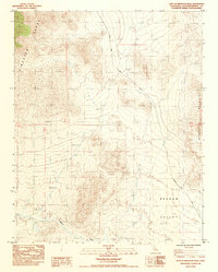 Download a high-resolution, GPS-compatible USGS topo map for East of Kingston Peak, CA (1985 edition)