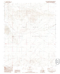 Download a high-resolution, GPS-compatible USGS topo map for East of Langford Well, CA (1986 edition)