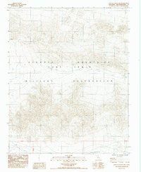 Download a high-resolution, GPS-compatible USGS topo map for East of Leach Lake, CA (1984 edition)