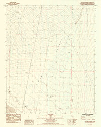 Download a high-resolution, GPS-compatible USGS topo map for East of Milligan, CA (1985 edition)