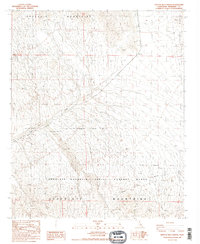 Download a high-resolution, GPS-compatible USGS topo map for East of Red Canyon, CA (1987 edition)