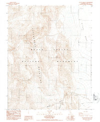 Download a high-resolution, GPS-compatible USGS topo map for East of Sand Flat, CA (1987 edition)