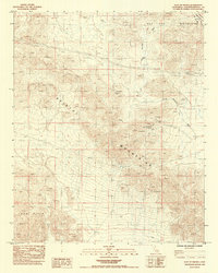 Download a high-resolution, GPS-compatible USGS topo map for East of Siberia, CA (1985 edition)