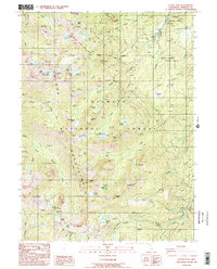 Download a high-resolution, GPS-compatible USGS topo map for Eaton Peak, CA (1986 edition)