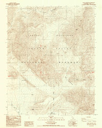 Download a high-resolution, GPS-compatible USGS topo map for Echo Canyon, CA (1988 edition)