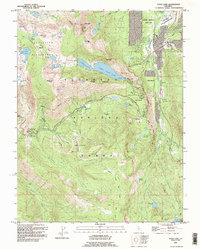 Download a high-resolution, GPS-compatible USGS topo map for Echo Lake, CA (1994 edition)