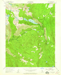 Download a high-resolution, GPS-compatible USGS topo map for Echo Lake, CA (1959 edition)