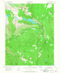 Download a high-resolution, GPS-compatible USGS topo map for Echo Lake, CA (1967 edition)