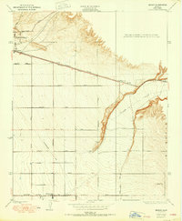Download a high-resolution, GPS-compatible USGS topo map for Edison, CA (1950 edition)