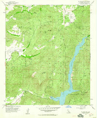 Download a high-resolution, GPS-compatible USGS topo map for El Cajon Mtn, CA (1960 edition)