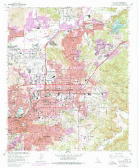 Download a high-resolution, GPS-compatible USGS topo map for El Cajon, CA (1978 edition)
