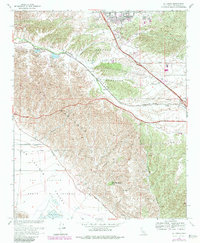 Download a high-resolution, GPS-compatible USGS topo map for El Casco, CA (1984 edition)