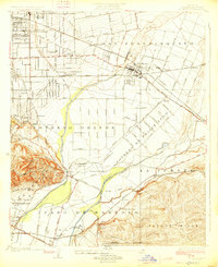 Download a high-resolution, GPS-compatible USGS topo map for El Monte, CA (1926 edition)