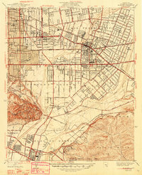 Download a high-resolution, GPS-compatible USGS topo map for El Monte, CA (1948 edition)