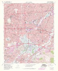 Download a high-resolution, GPS-compatible USGS topo map for El Monte, CA (1982 edition)