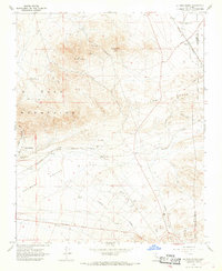 Download a high-resolution, GPS-compatible USGS topo map for El Paso Peaks, CA (1968 edition)