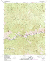 Download a high-resolution, GPS-compatible USGS topo map for El Portal, CA (1995 edition)