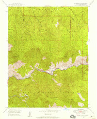 Download a high-resolution, GPS-compatible USGS topo map for El Portal, CA (1958 edition)