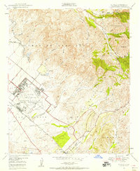 Download a high-resolution, GPS-compatible USGS topo map for El Toro, CA (1958 edition)