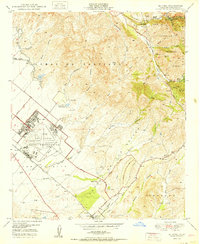 preview thumbnail of historical topo map of Orange County, CA in 1950