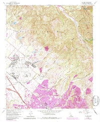 Download a high-resolution, GPS-compatible USGS topo map for El Toro, CA (1984 edition)
