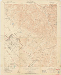 Download a high-resolution, GPS-compatible USGS topo map for El Toro, CA (1950 edition)