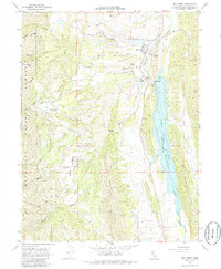 Download a high-resolution, GPS-compatible USGS topo map for Elk Creek, CA (1985 edition)