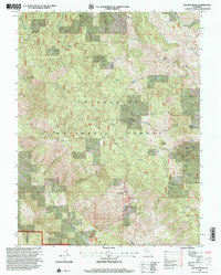 Download a high-resolution, GPS-compatible USGS topo map for Elk Mountain, CA (2001 edition)