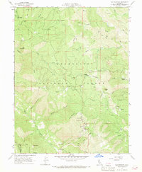 Download a high-resolution, GPS-compatible USGS topo map for Elk Mountain, CA (1969 edition)