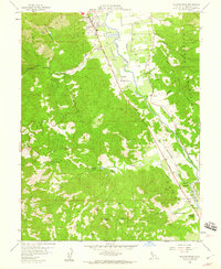 Download a high-resolution, GPS-compatible USGS topo map for Elledge Peak, CA (1960 edition)
