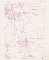 Download a high-resolution, GPS-compatible USGS topo map for Elmira, CA (1981 edition)