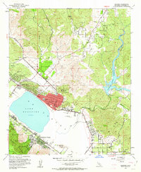 Download a high-resolution, GPS-compatible USGS topo map for Elsinore, CA (1953 edition)