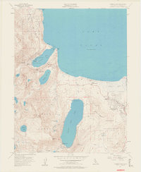 Download a high-resolution, GPS-compatible USGS topo map for Emerald Bay, CA (1960 edition)