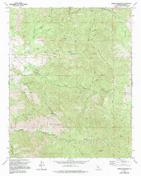 Download a high-resolution, GPS-compatible USGS topo map for Emerald Mountain, CA (1994 edition)