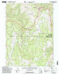 Download a high-resolution, GPS-compatible USGS topo map for Emerson Peak, CA (1997 edition)