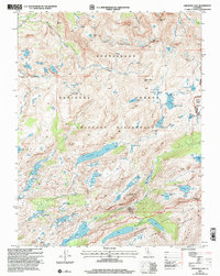 Download a high-resolution, GPS-compatible USGS topo map for Emigrant Lake, CA (2004 edition)