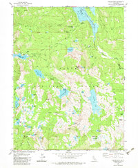 preview thumbnail of historical topo map of Nevada County, CA in 1983