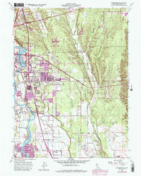 Download a high-resolution, GPS-compatible USGS topo map for Enterprise, CA (1984 edition)