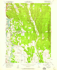 Download a high-resolution, GPS-compatible USGS topo map for Enterprise, CA (1958 edition)