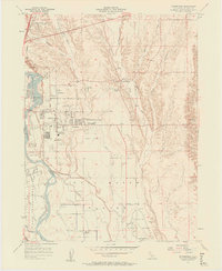 Download a high-resolution, GPS-compatible USGS topo map for Enterprise, CA (1958 edition)