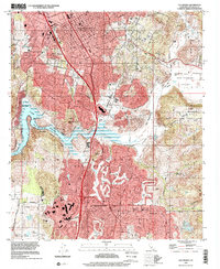 Download a high-resolution, GPS-compatible USGS topo map for Escondido, CA (2001 edition)