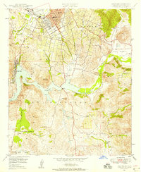Download a high-resolution, GPS-compatible USGS topo map for Escondido, CA (1958 edition)