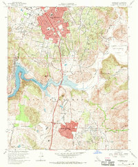Download a high-resolution, GPS-compatible USGS topo map for Escondido, CA (1970 edition)