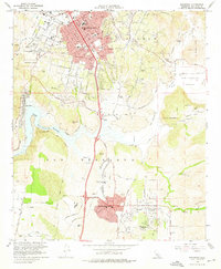 Download a high-resolution, GPS-compatible USGS topo map for Escondido, CA (1976 edition)