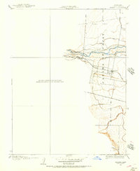 1905 Map of Esparto, 1957 Print