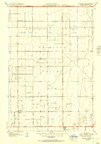 Download a high-resolution, GPS-compatible USGS topo map for Esperanza School, CA (1951 edition)