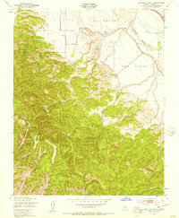 Download a high-resolution, GPS-compatible USGS topo map for Espinosa Canyon, CA (1957 edition)