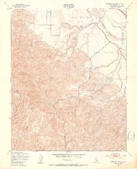 Download a high-resolution, GPS-compatible USGS topo map for Espinosa Canyon, CA (1953 edition)
