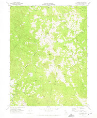Download a high-resolution, GPS-compatible USGS topo map for Ettersburg, CA (1974 edition)