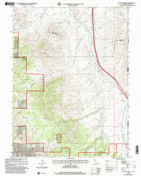 Download a high-resolution, GPS-compatible USGS topo map for Evans Canyon, CA (2003 edition)